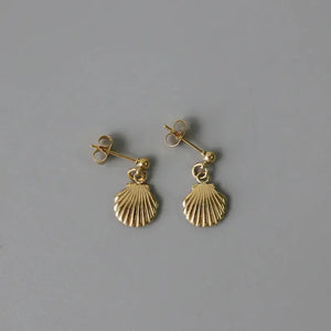 Starfish & Seashell Drop Earring (2pc set)