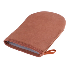 Load image into Gallery viewer, Tanning Mitt Reusable and washable Eco friendly materials Soft velour material  Flawless streak free finish Get a perfect streak free even tan every time our handmade tanning mitt. Can be used with all tanning foams, mousses and lotions.
